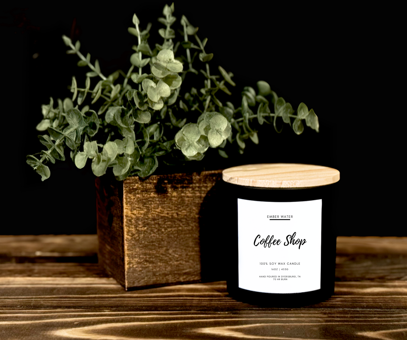Coffee Shop 16 oz 100% Soy Candle