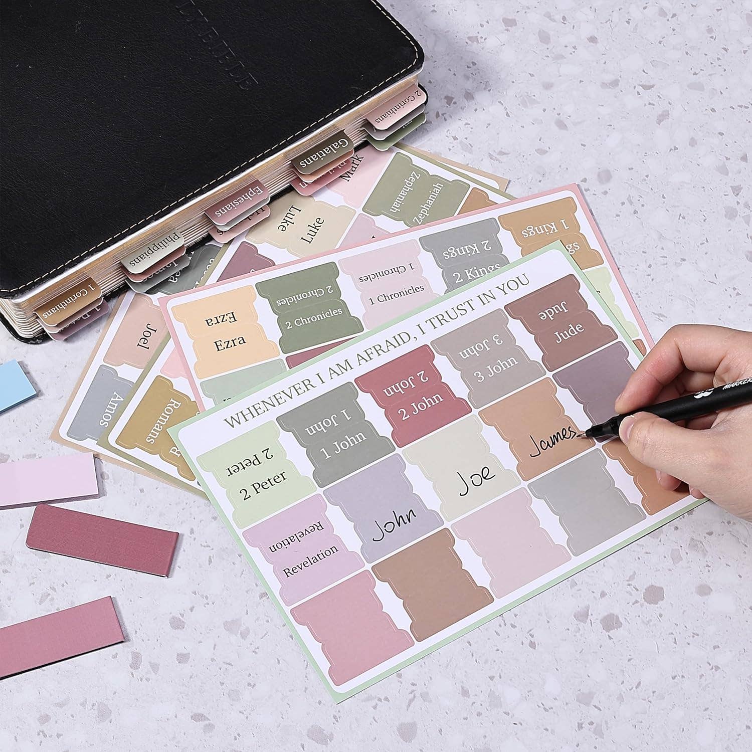 Bible Journaling Kit with Sticky Notes