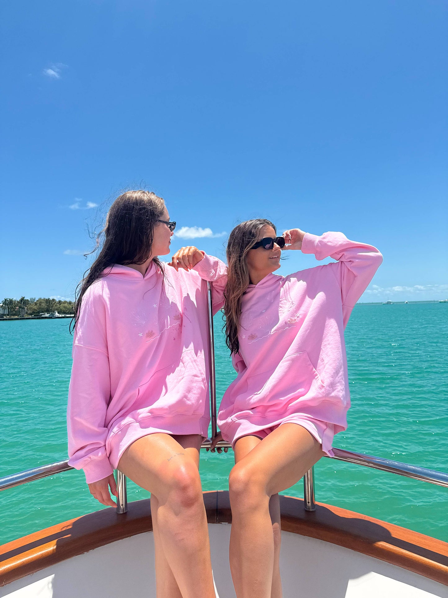 Lottie Bikini Beaded Ocean Hoodie