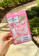 Switch Pink Bow Coquette Felt Freshie Boutique Car Air Freshener 2 image