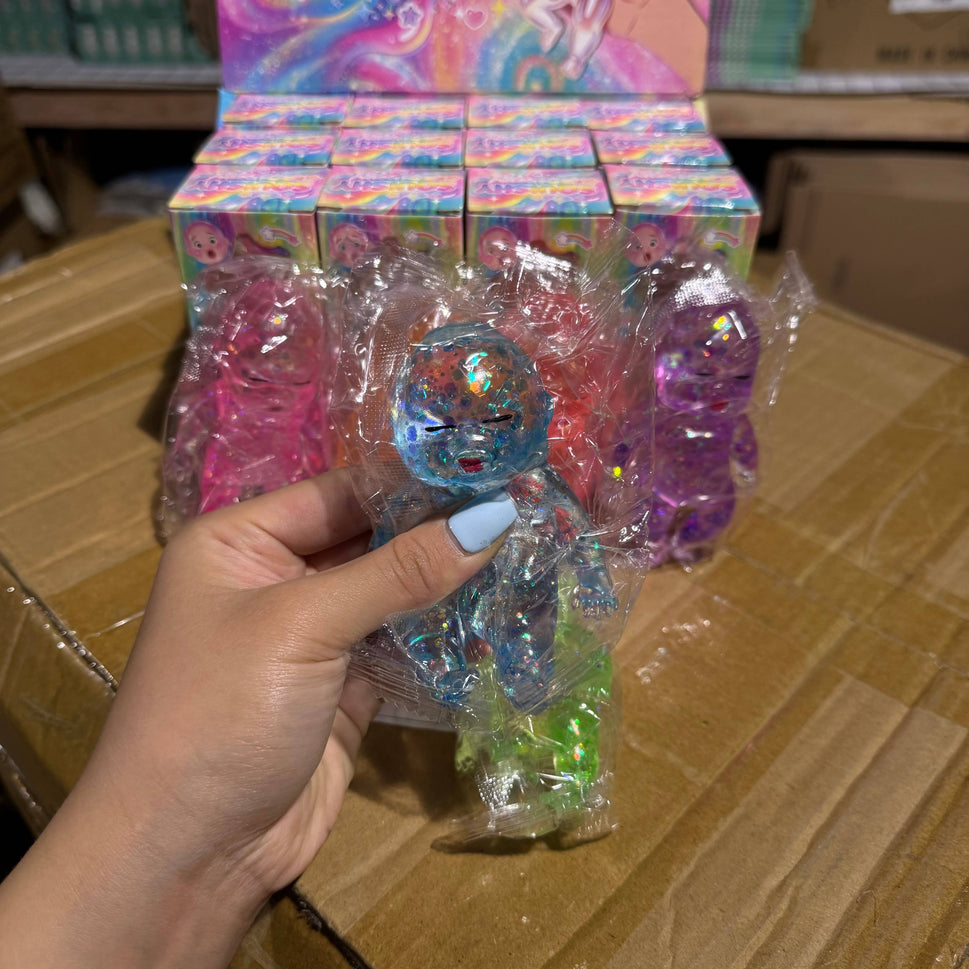 Sugar Squeeze Glitter Baby Toy | A145