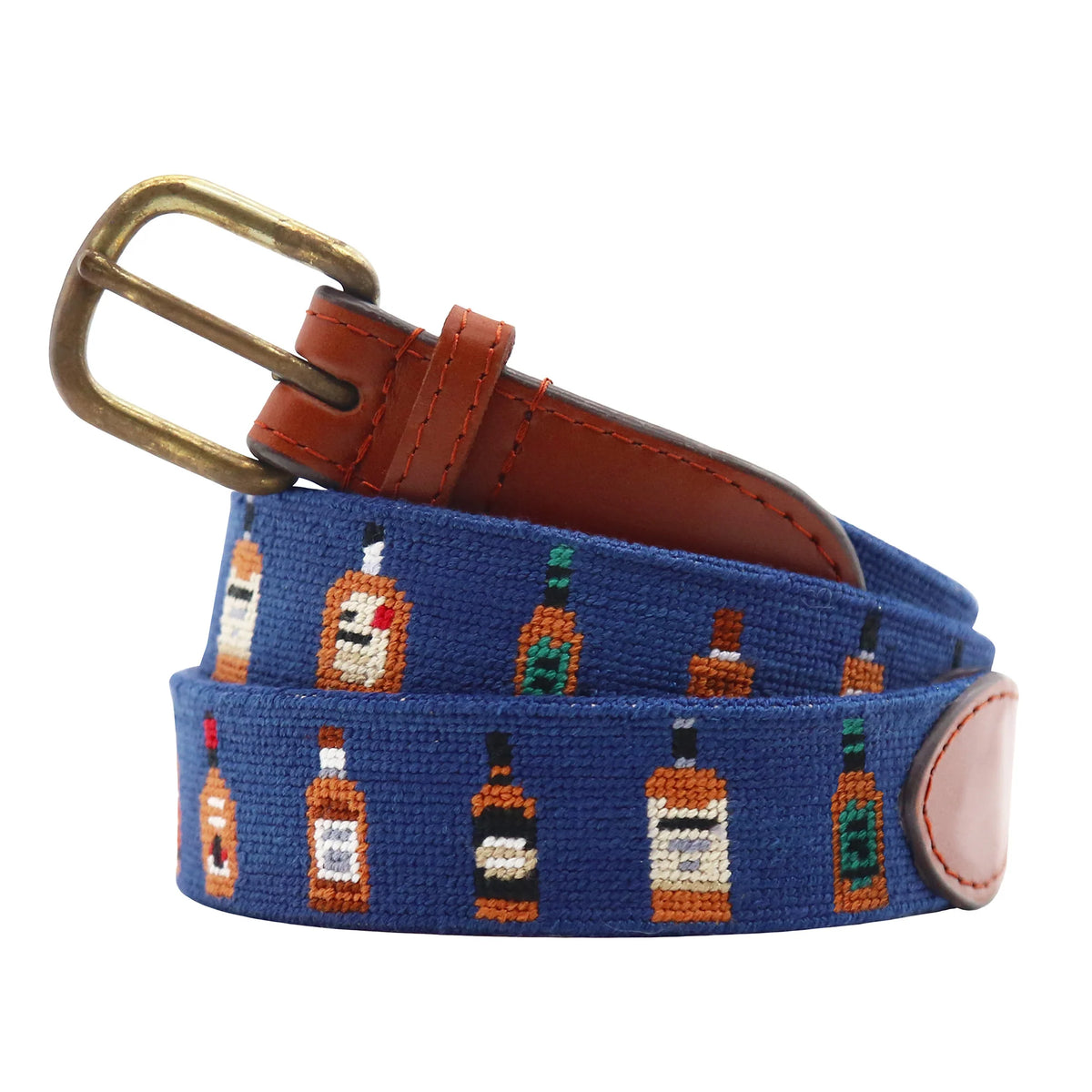 Bourbon Bottles (Classic Navy) Belt