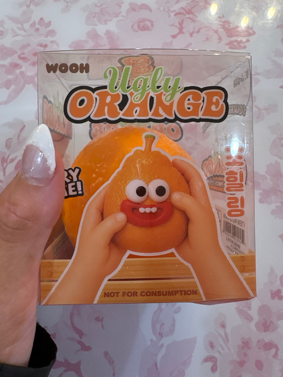 Funny Face Orange Squishy