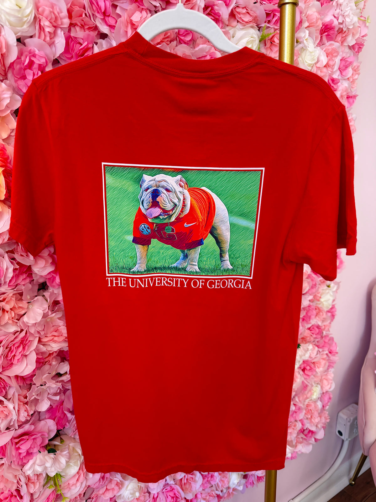 U-G-A Red Bulldog SY Tee