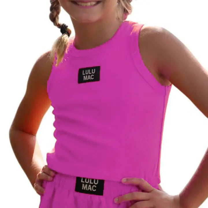 Lulu Mac Hot Pink Tank Tween