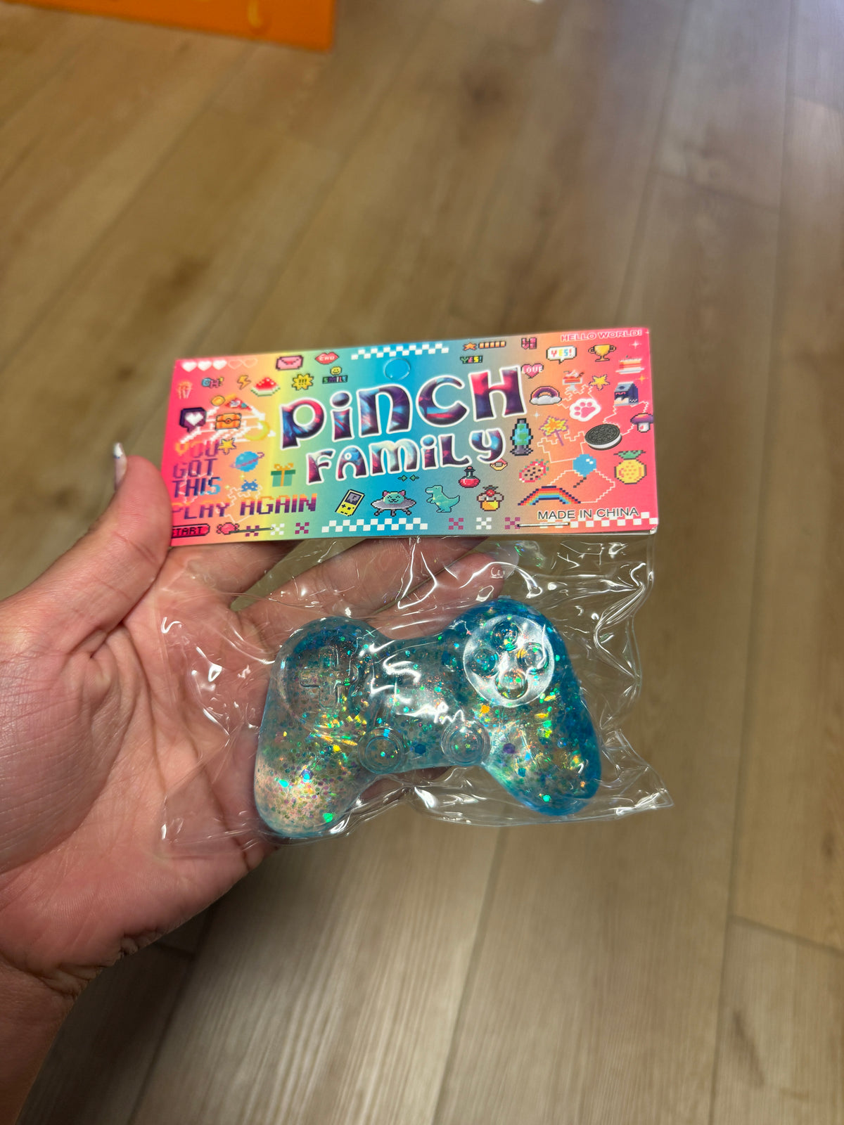 *Sugar Squeeze Glitter Game Controller