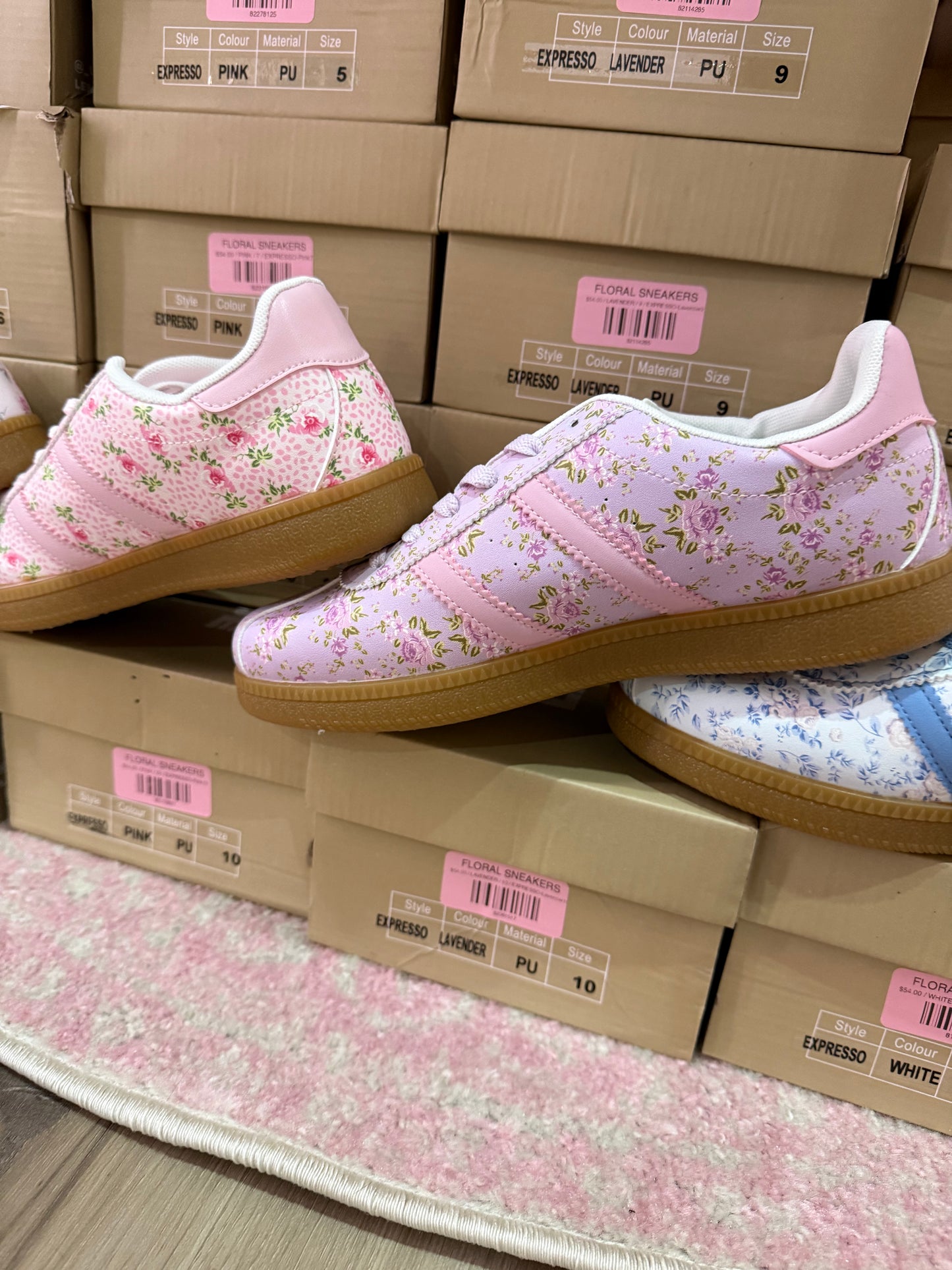 Floral Sneakers
