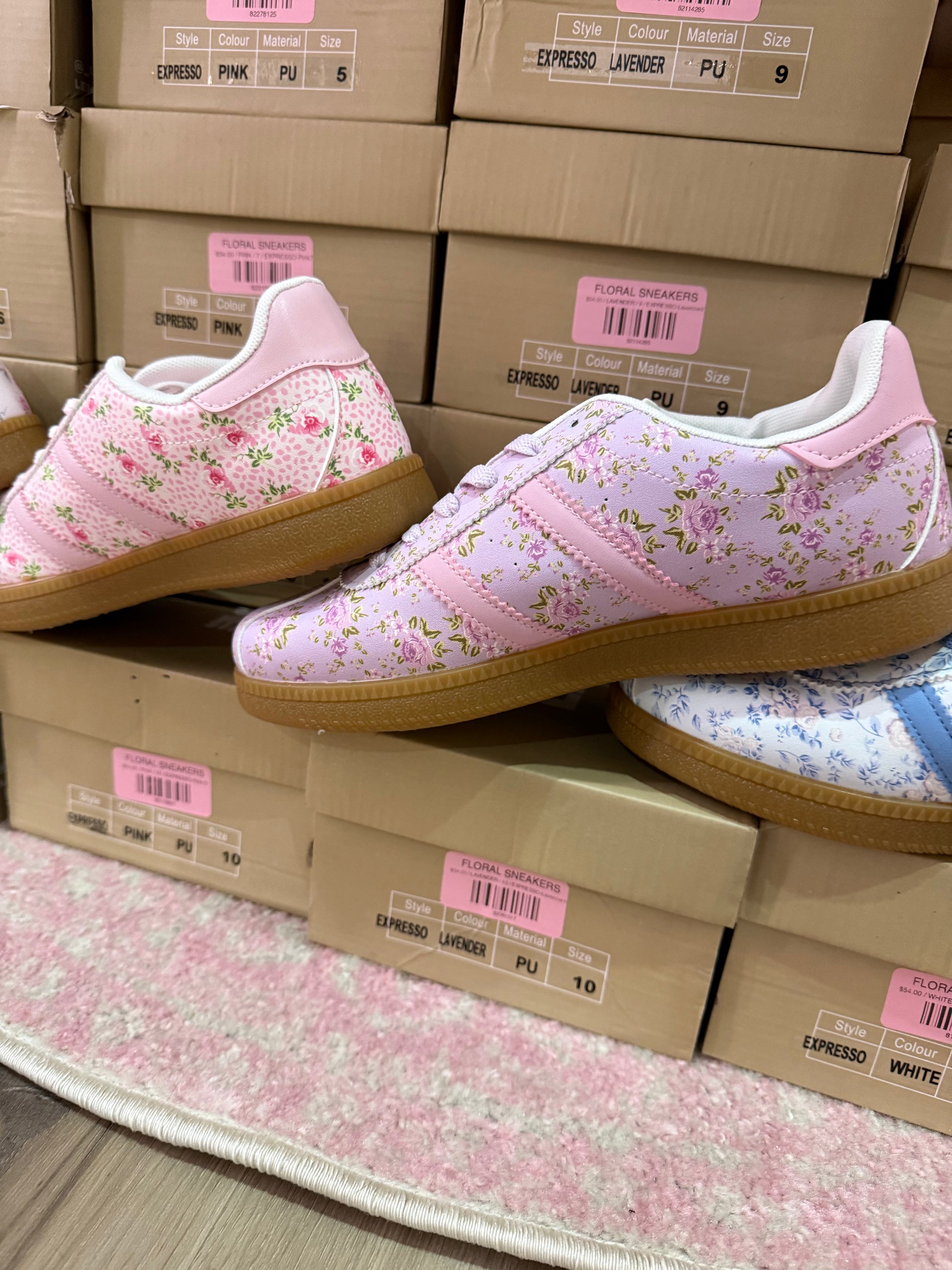 Floral Sneakers