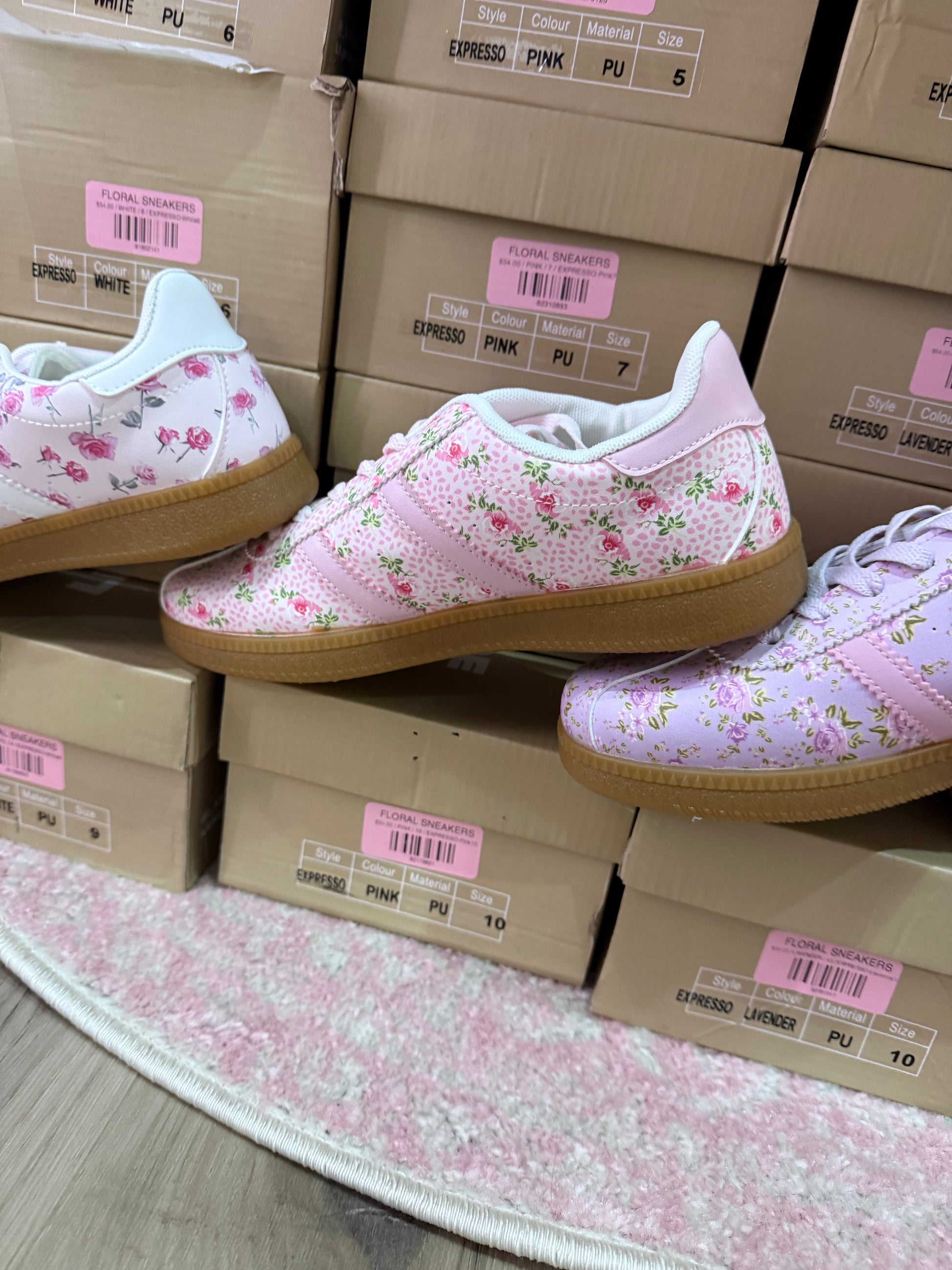 Floral Sneakers