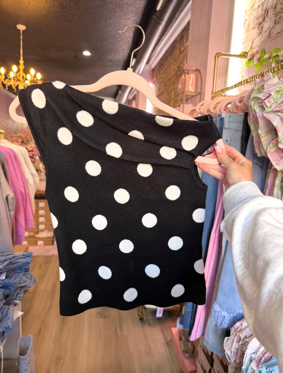 Polka Dot Sweater