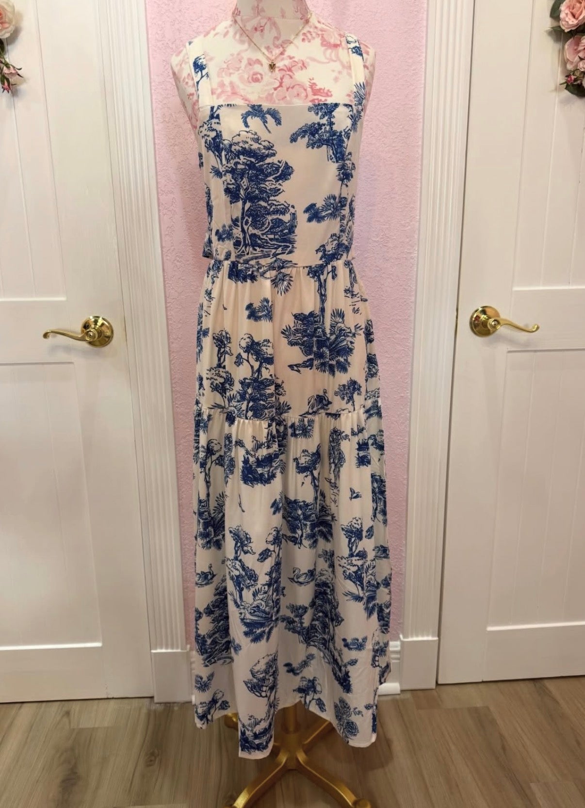 Floral Tolie Bow Dress