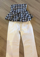 Switch Gingham Bubble Tube Top 1 image