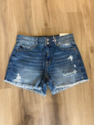 Switch denim mom shorts 1 image