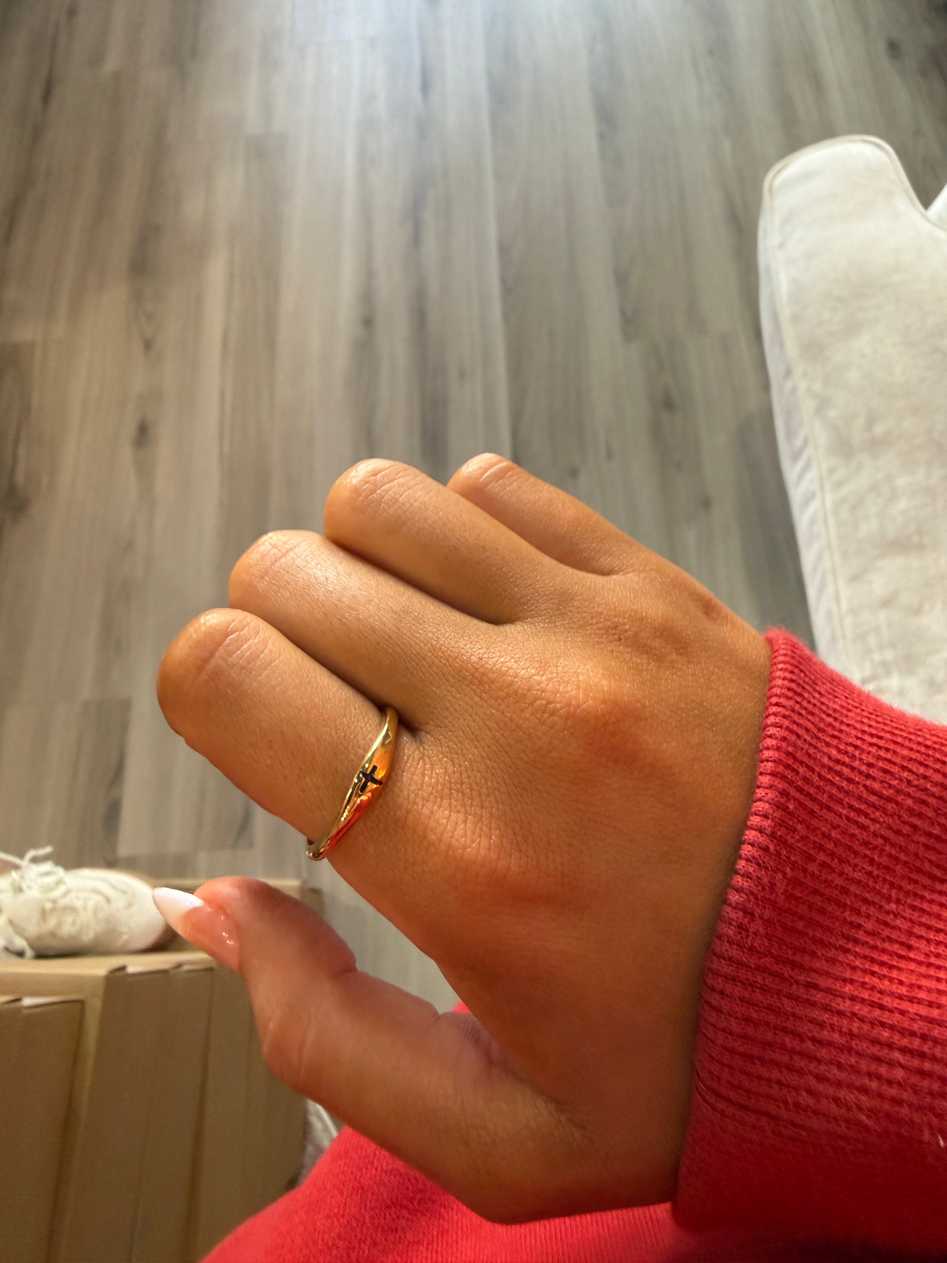Gold Promise Ring