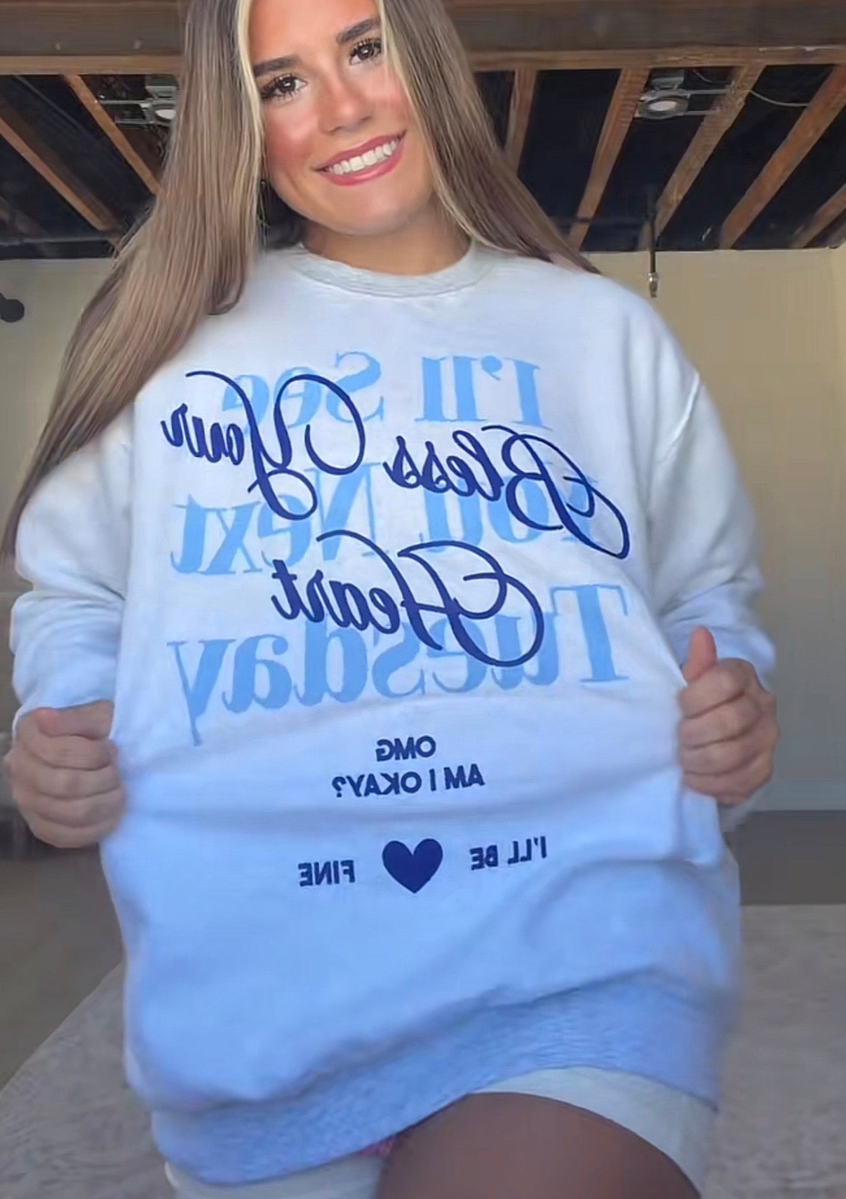 Bless Your Heart Inside out Sweatshirt