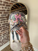 Switch Bow Camo Trucker Hat: Pink 2 image