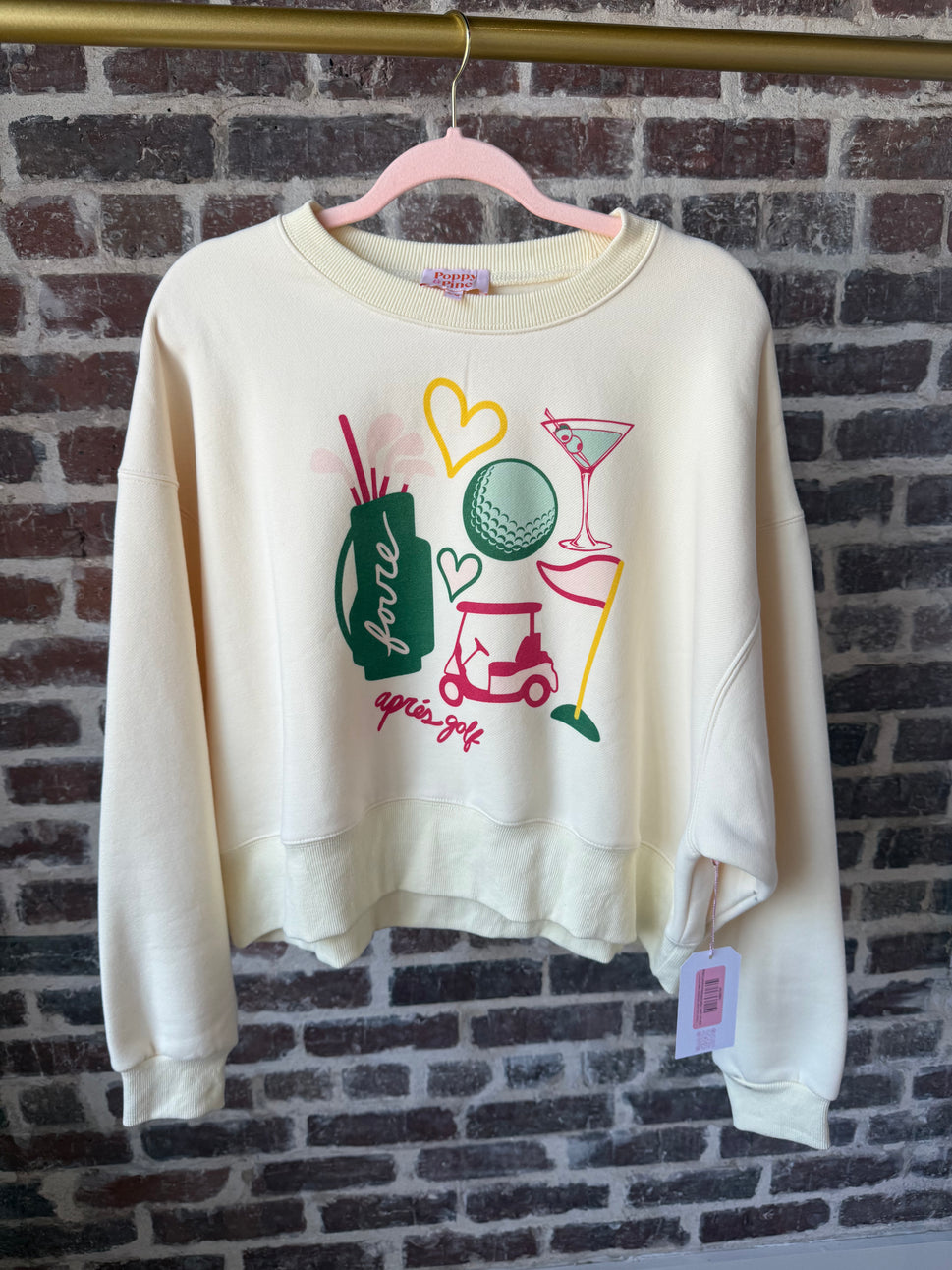 Golf Cropped Sweatshirt