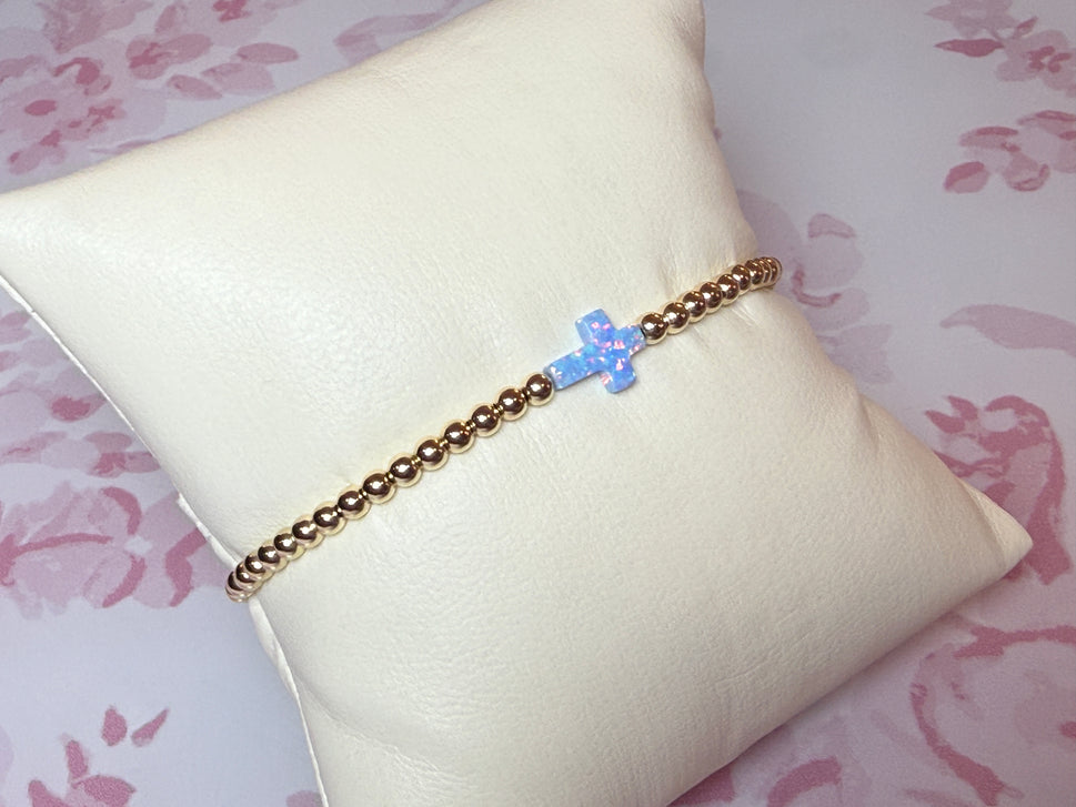 Bara Boheme Opal Cross 6f 6.5" Light Blue
