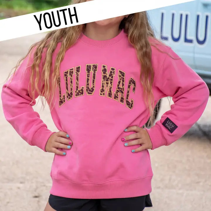 Lulu Mac Bubble Gum Sweat Shirt Tween