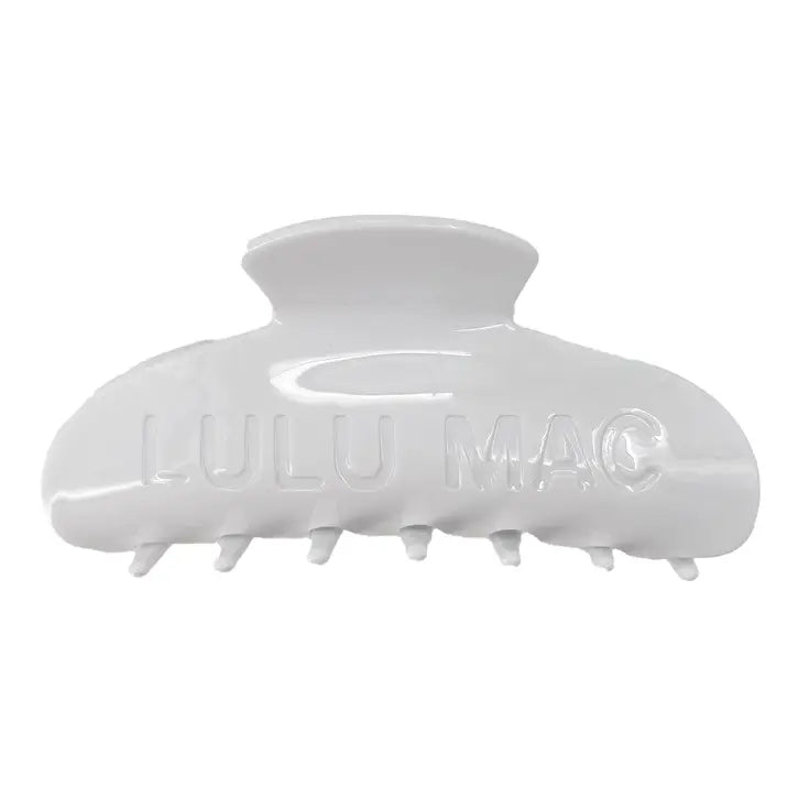 Lulu Mac Clip White