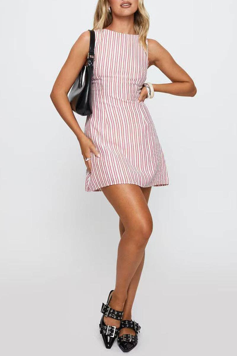 Sleeveless Casual Dress