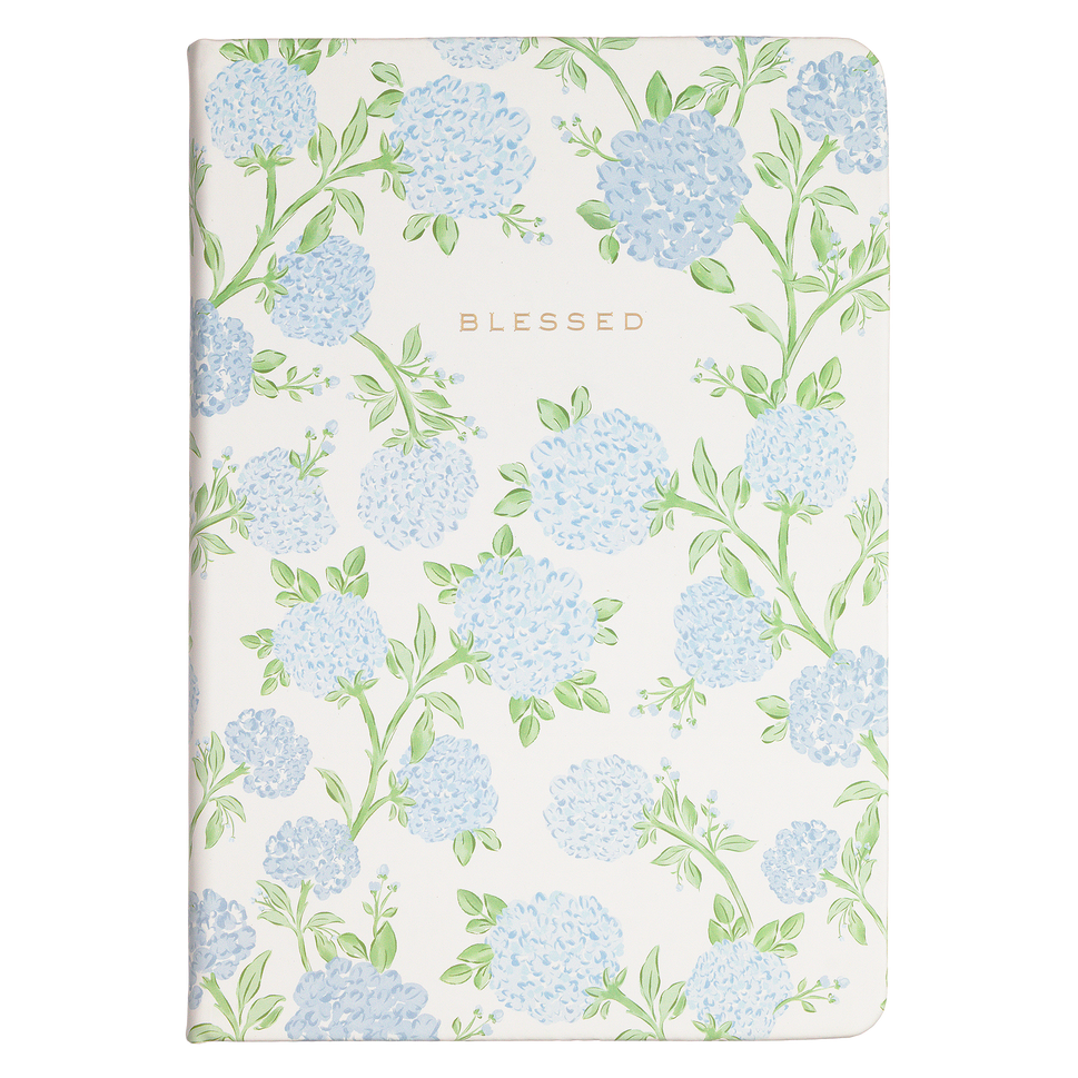 Faith Collection Journal Set w/Bookmarks Blue Green Floral 6