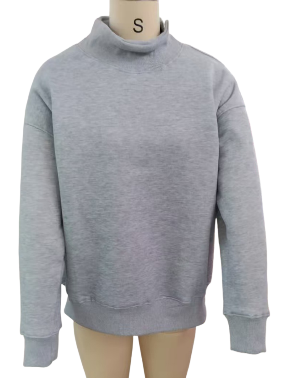 ATHLESURE PRACTICE MOCK NECK SWEATSHIRT