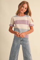 Switch Tween Kids Girl Puff Sleeve Sweater 3 image