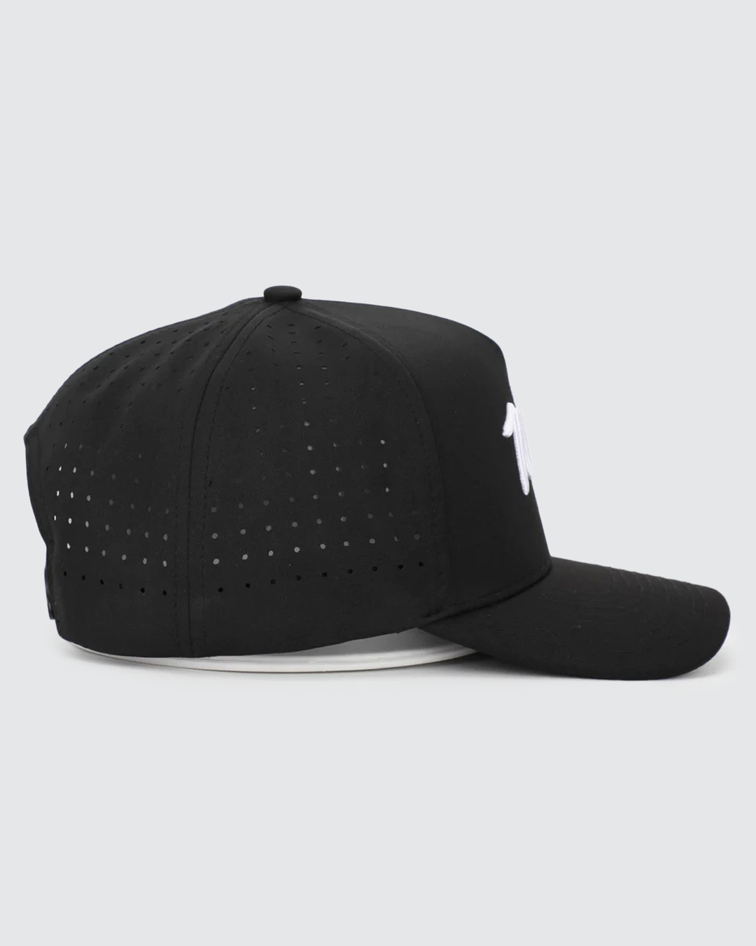 Waggle Brand Hat - Black: Black