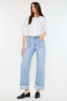 Switch OPEN PACK HIGH RISE WIDE LEG JEANS-KC2603M 3 image