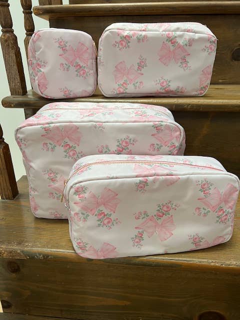 PINK COQUETTE MAKEUP BAG
