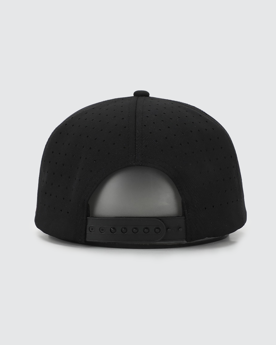 Waggle Brand Hat - Black: Black