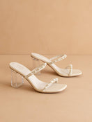 Switch Strappy Pearl Heels 3 image