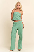 Switch STRAPLESS TOP AND WIDE-LEG PANTS SET 2 image
