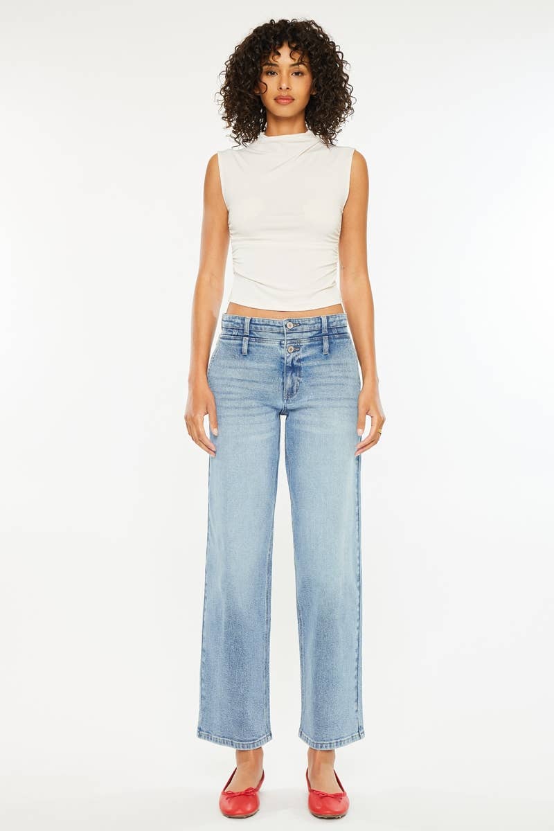 OPEN PACK LOW SLUNG BAGGY JEANS
