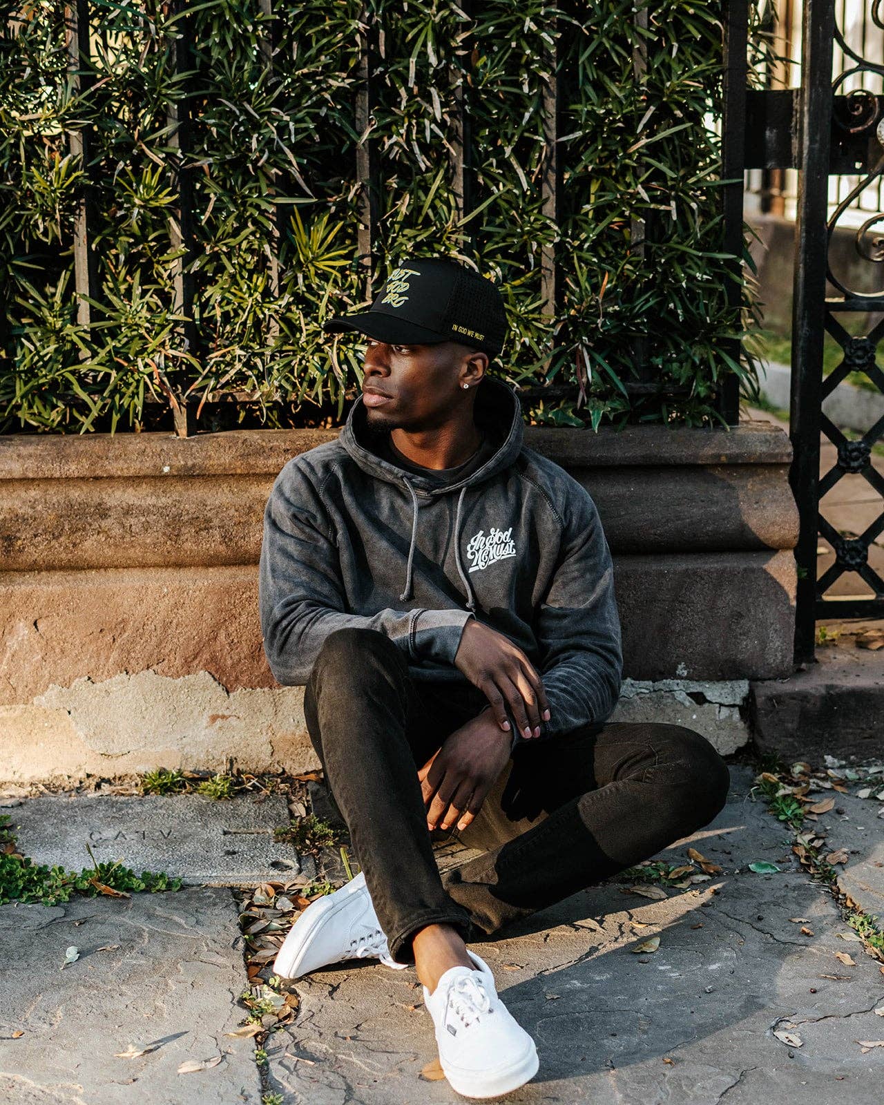 'Trust God Bro' Hat: Flat Brim