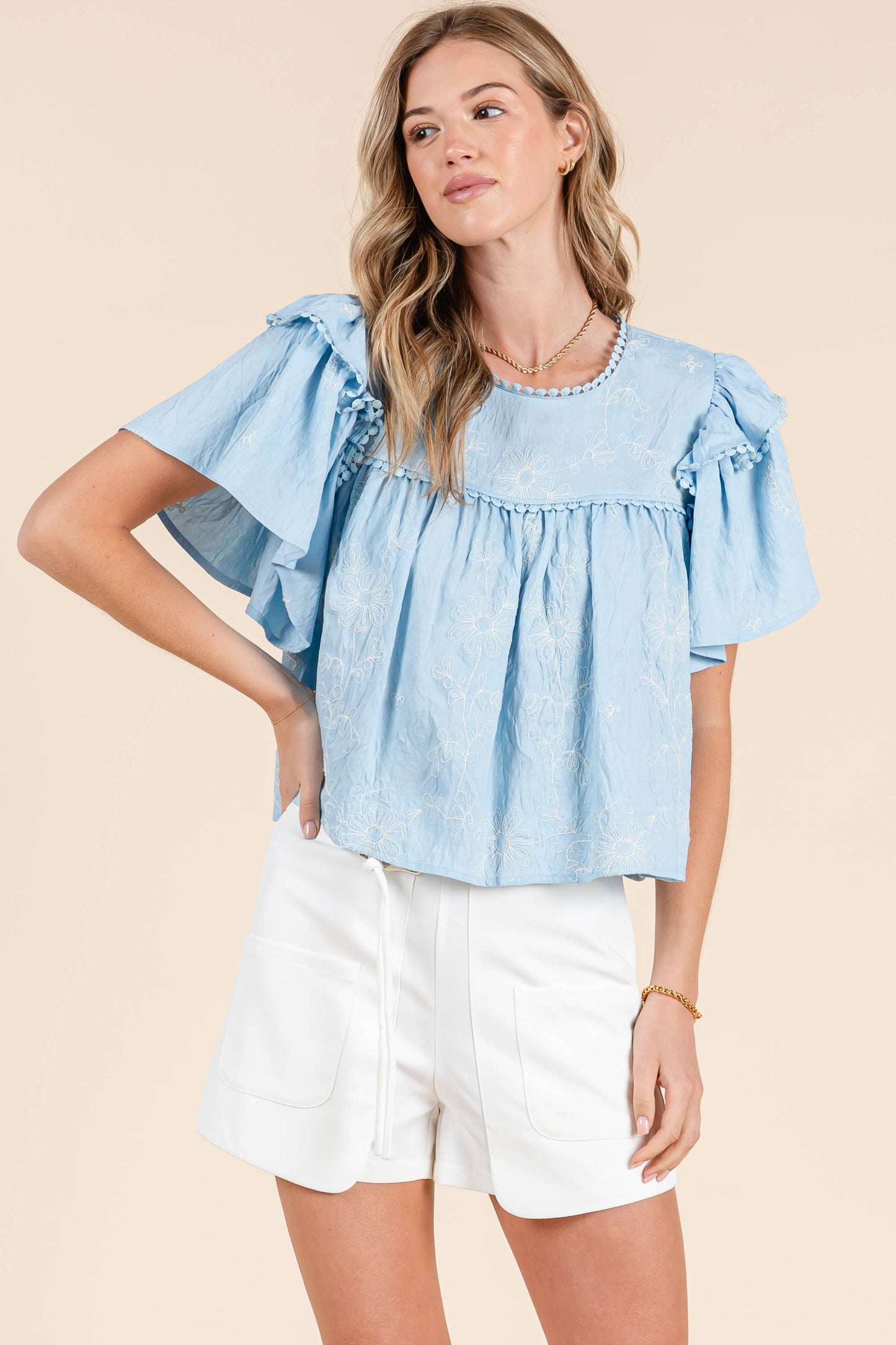 Embriodery Top