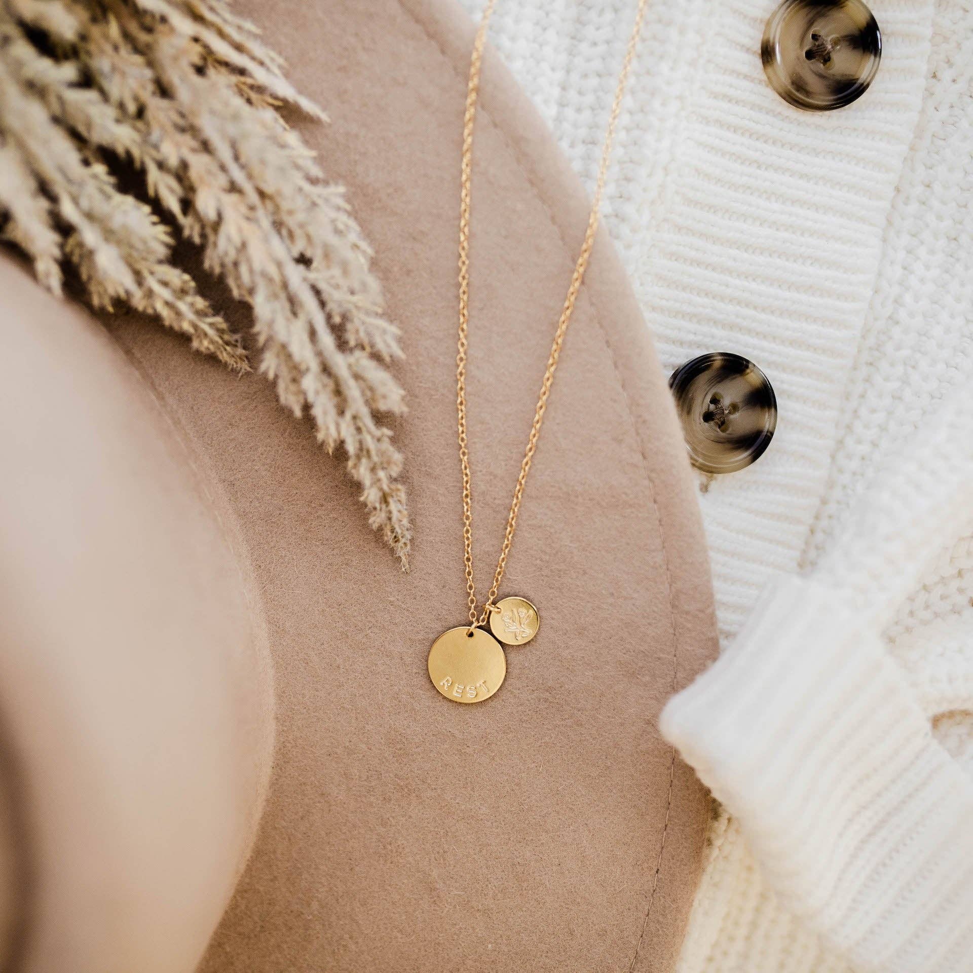 REST FOR THIS SEASON NECKLACE