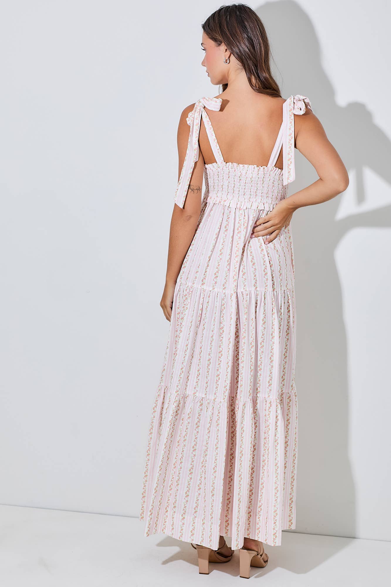 FLORAL MAXI SUNDRESS