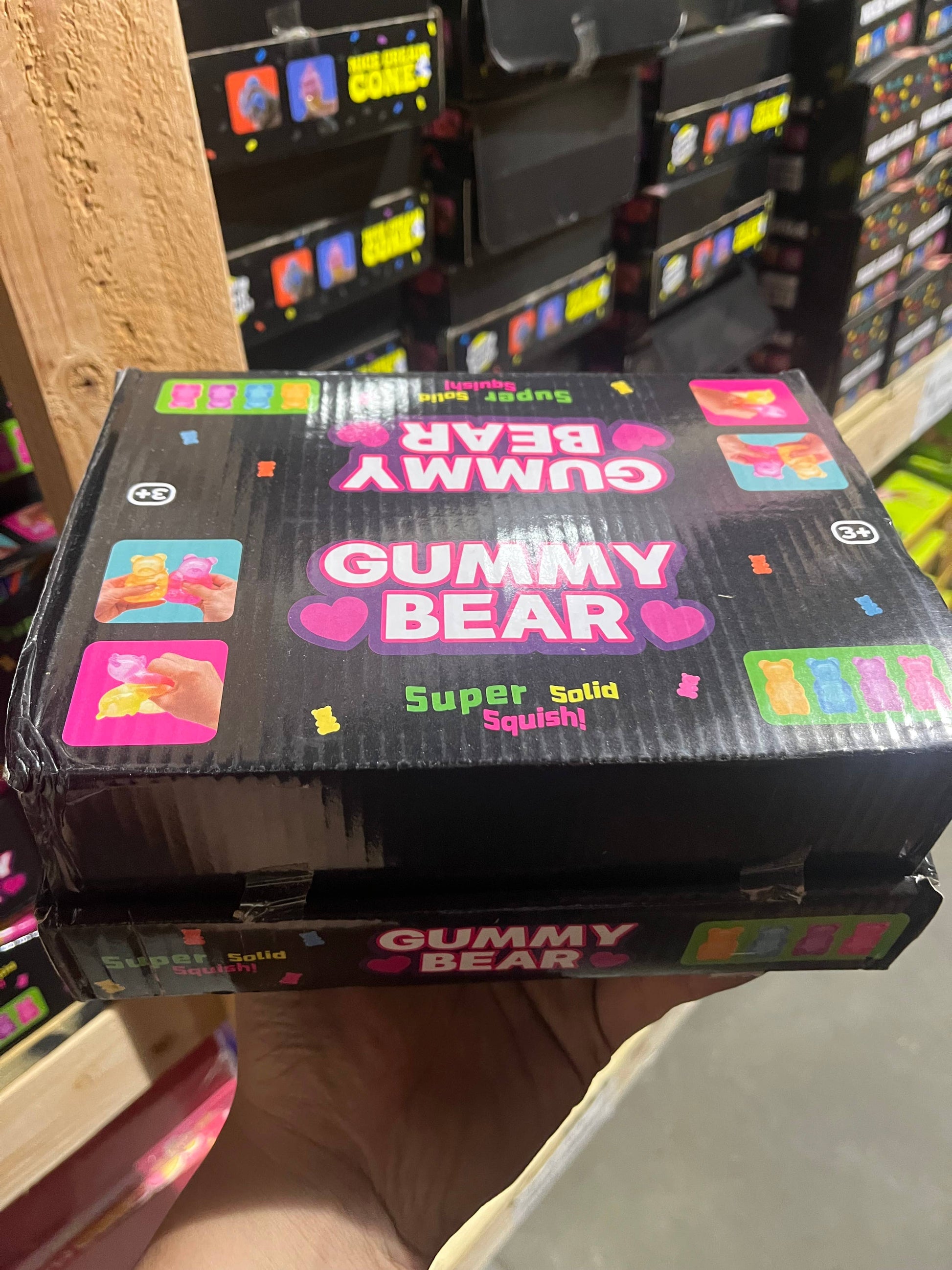 Squishy Confetti Gummy Bear
