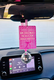 Coquette Felt Freshie Boutique Car Air Freshener