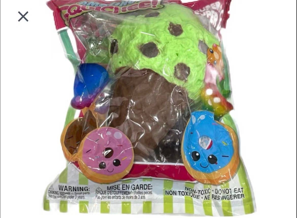 Slow Rise Squishy Mint Chocolate Chip Ice Cream Cone | A008