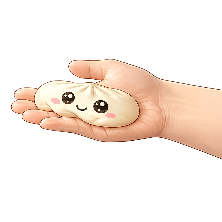 Fun Doh Mystery Slow Rise Dumpling Squishy Toy – Mystery Steamer Bun Collectibles VIRAL