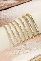 Switch 7pcs/Set Minimalist Beaded Luxury Bracelet Set: Gold 3 image