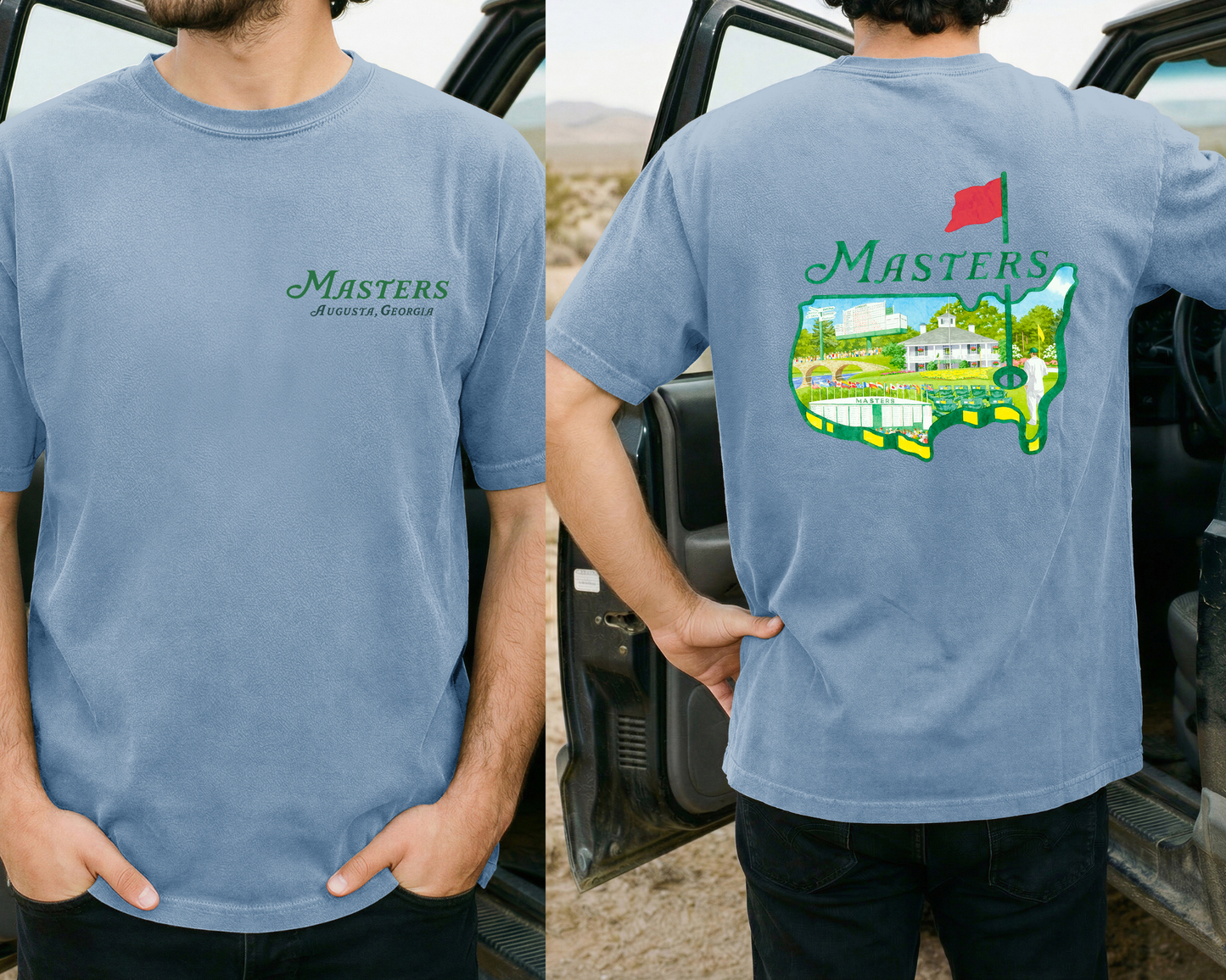 Masters Golf Tee: Bella Canvas