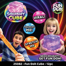 Switch Fun Doh Squish &amp; Squeeze Sparkle Cube Fidget Toy- 12/Display: Wholesale Price 3 image
