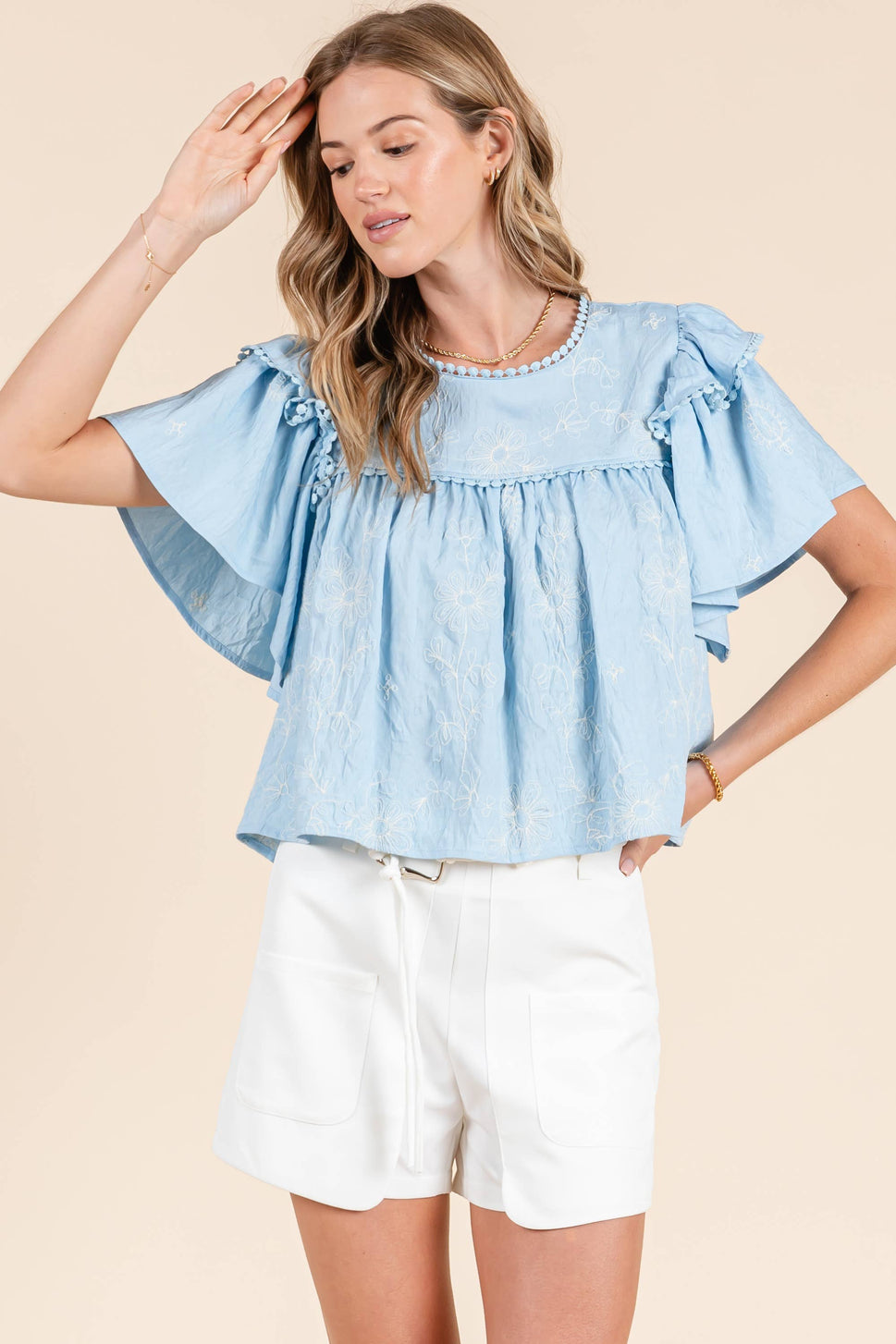 Embriodery Top