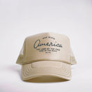 Switch 'God Bless' Trucker Hat- Khaki 3 image