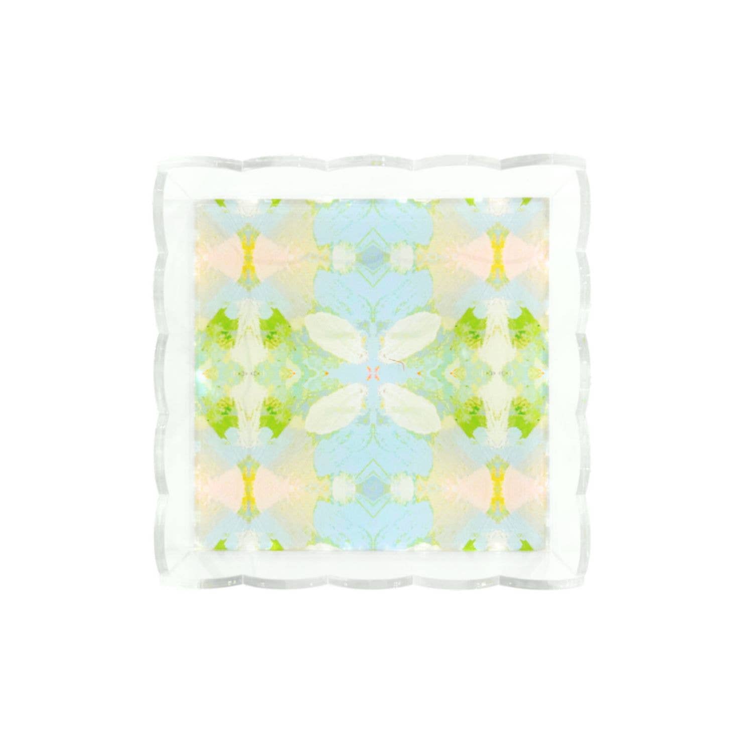 Laura Park Elephant Falls Scalloped Tray Small