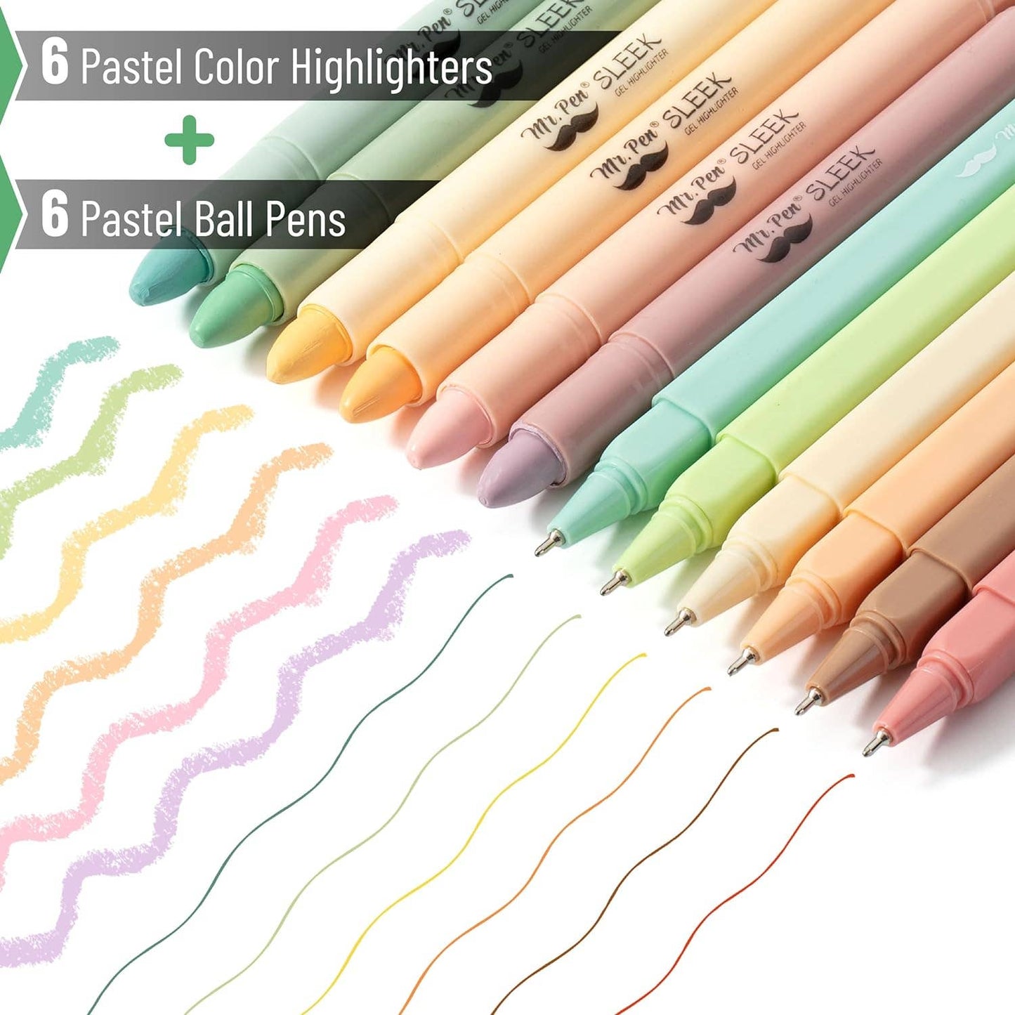Gel Highlighters & Pens